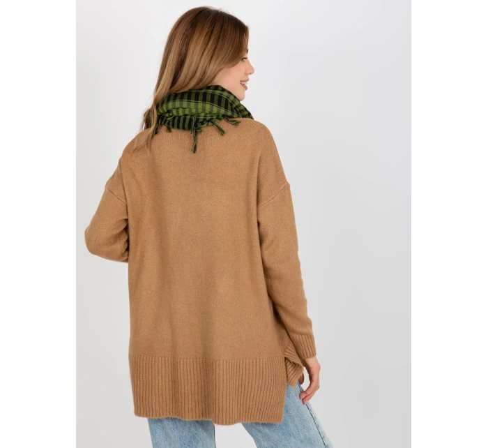 Šatka AT CH ARAFAT.37 čierny a zelený