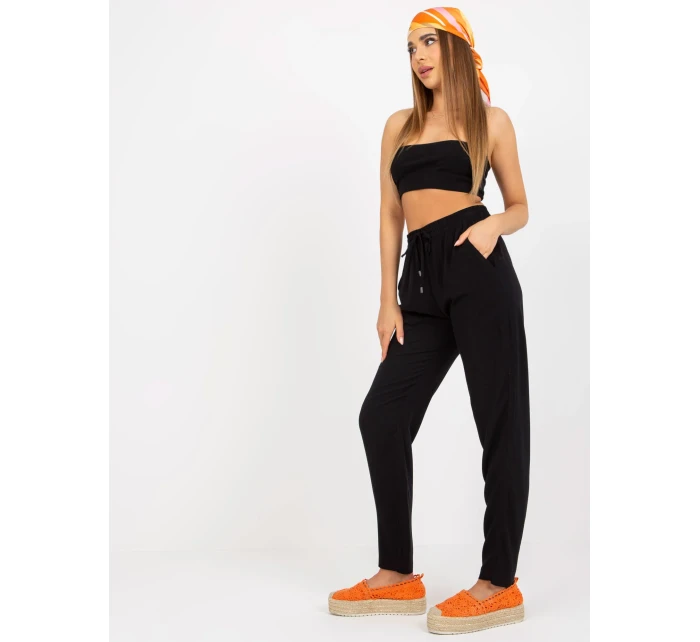 Nohavice D73761M61869N čierne