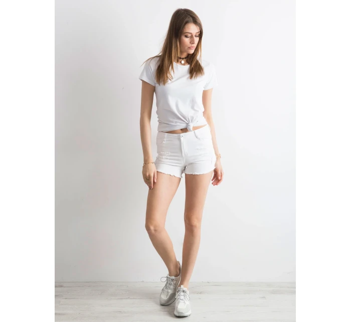 JMP SN BK2162 šortky 1.15P biela