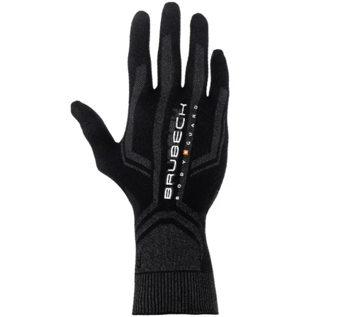 Univerzálne termo rukavice Brubeck Black-Grey GE10010A