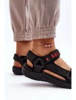 Damskie Sandały Lee Cooper LCW-24-34-2615 Czarne