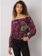 Halenka DHJ BZ tmavě fialová model 16292310 - FPrice Halenka DHJ BZ tmavě fialová model 16292310 - FPrice