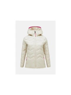Bunda W Elevate model 22149050 Hood béžová - Peak Performance