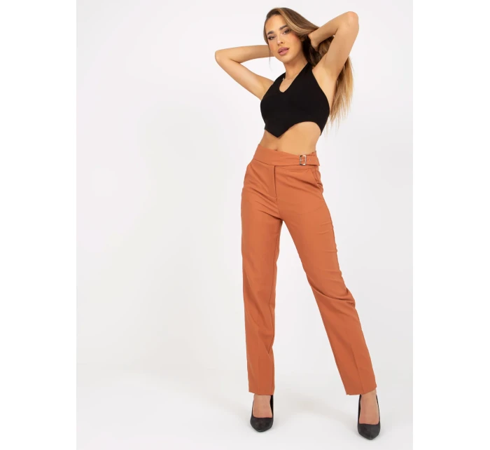 BR SP 113 nohavice.59 tmavo oranžová BR SP 113 nohavice.59 tmavo oranžová