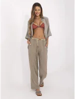 Spodnie MI SP model 21151264 ciemny bezowy - FPrice