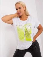 Bluzka RV BZ model 18691741 limonkowy - FPrice Bluzka RV BZ model 18691741 limonkowy - FPrice