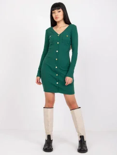 Šaty RV SK 7434.13 tmavo zelená