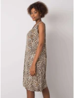 Šaty TO SK 896 7.28P čierno-béžové Šaty TO SK 896 7.28P čierno-béžové