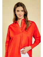 Dámská halenka červená - Stage model 19453712 Dámská halenka červená - Stage model 19453712