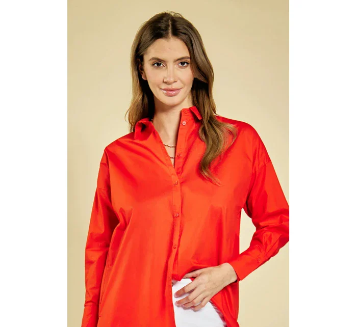 Dámská halenka červená - Stage model 19453712 Dámská halenka červená - Stage model 19453712