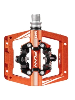 Pedále FUNN MAMBA S jednostranné oranžové