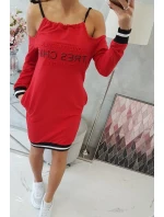 Tres Chic červené šaty