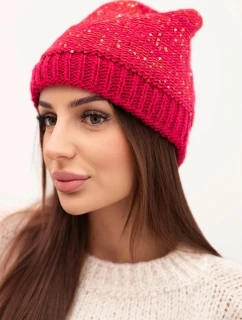 Dámská čepice Amira model 21878023 fuchsie - K-Fashion