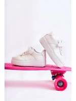 Detská športová obuv so suchým zipsom White Elike