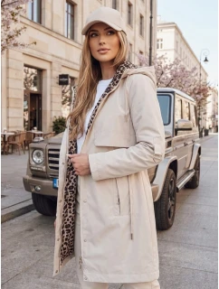 Dámska prechodná bunda FERISSA béžová FashionStreet TY4872