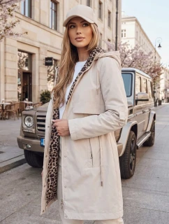 Dámska prechodná bunda FERISSA béžová FashionStreet TY4872