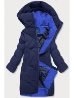 KURTKA ZIMOWA DAMSKA Z  GRANATOWA model 21242553 - Ann Gissy