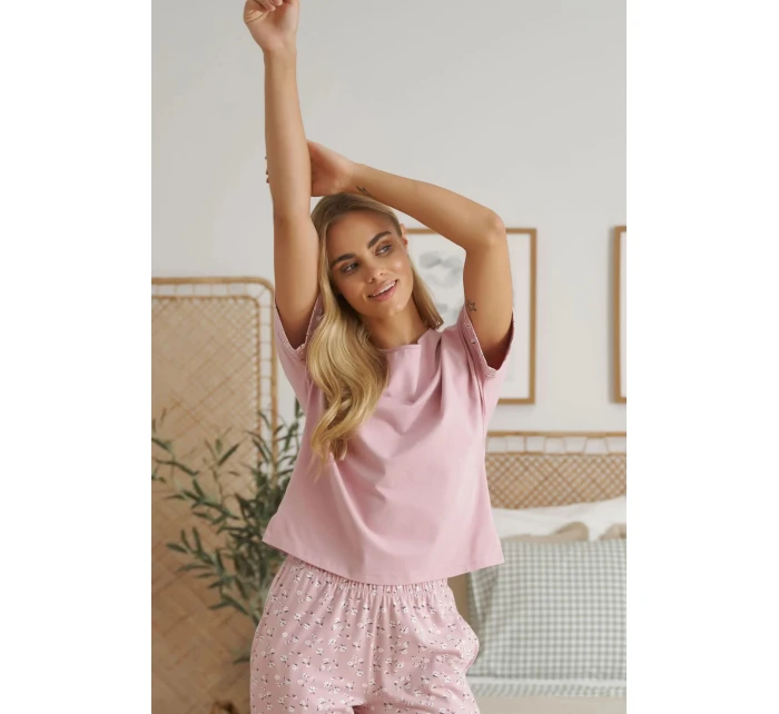 Dámske pyžamo 5324 Kvety sedmokrásky - Doctornap