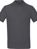 B&C Inspire Polo /men_° Pánske polo tričko z bio bavlny 01.0430 tmavošedé
