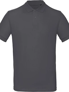 B&C Inspire Polo /men_° Pánské piqué polo z bio bavlny model 22528016 dark grey