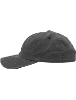 6 panelová bavlněná keprová kšiltovka dark grey model 22482512 - Flexfit 6 panelová bavlněná keprová kšiltovka dark grey model 22482512 - Flexfit
