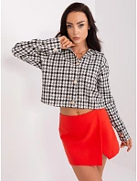 Bunda LK KR 509432.27 čierna a biela