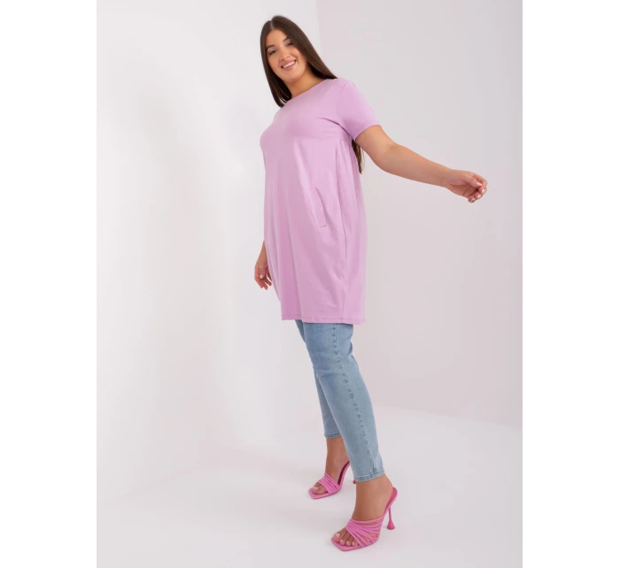 RV SK 8768 šaty.17P svetlo fialová RV SK 8768 šaty.17P svetlo fialová