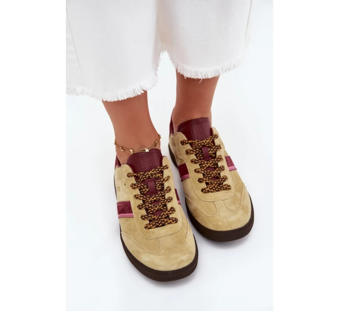 Dámske semišové tenisky Big Star HI-POLY SYSTEM - limetkové Dámske semišové tenisky Big Star HI-POLY SYSTEM - limetkové