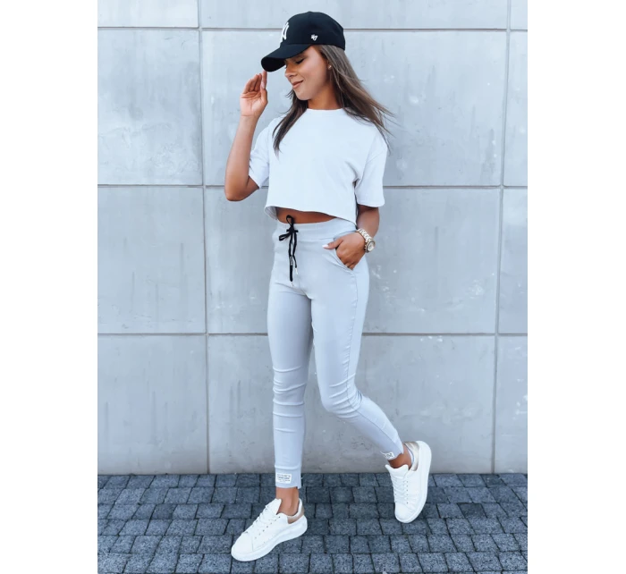 Dámské sportovní kalhoty SKY light grey Dstreet model 21970802 - FashionStreet