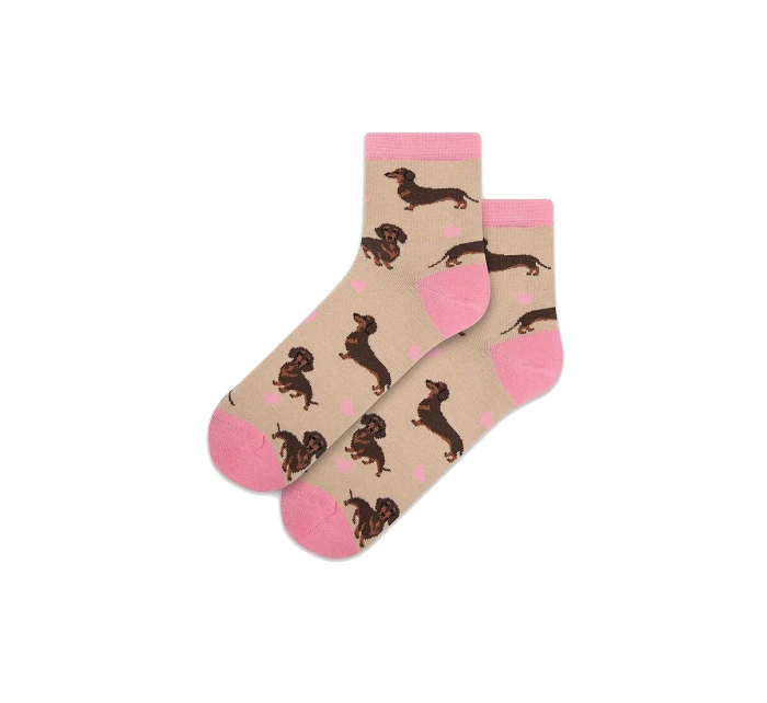 Dámské vzorované ponožky Wola model 20173589 Perfect Woman 3641 - Gatta