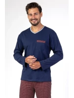 Pánské pyžamo model 20243292 dł/r 2XL3XL Z25 - Regina Pánské pyžamo model 20243292 dł/r 2XL3XL Z25 - Regina