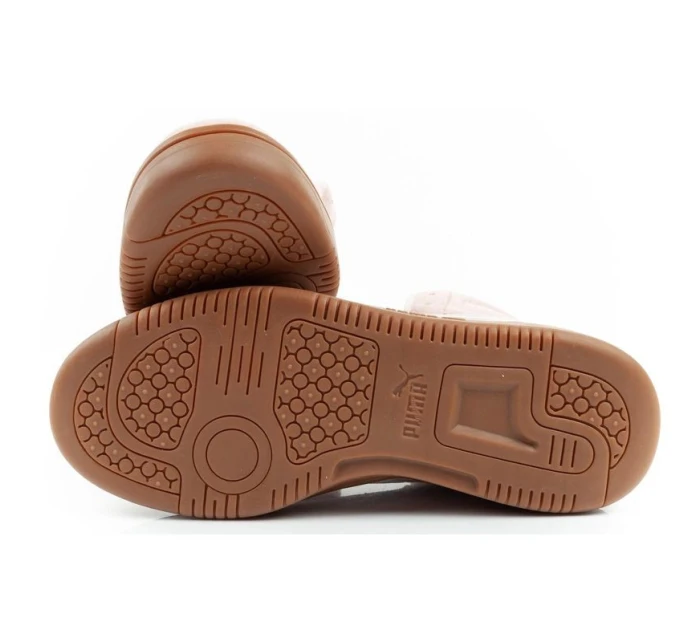 Dámská sportovní obuv model 21857825 Mid powder pink kotníkové boty pro zimní dámské - Puma Dámská sportovní obuv model 21857825 Mid powder pink kotníkové boty pro zimní dámské - Puma