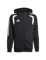 Detská mikina adidas Tiro 26 League Sweat Full Zip Hoodie black KF3324