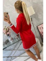 Červené šaty Brooklyn