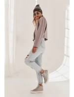 Dámské Tenisky Big Star Vysoké Zateplené Šedé model 21595899 - Big Star Shoes Dámské Tenisky Big Star Vysoké Zateplené Šedé model 21595899 - Big Star Shoes