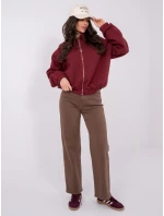 Mikina WT BL A1460.58 bordová