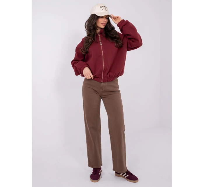 Mikina WT BL A1460.58 bordová