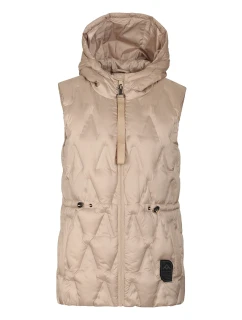 Dámska vesta NAX KERTA biele korenie