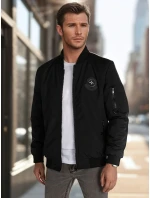 Pánská přechodná bunda bomber černá Dstreet model 21986405 - FashionStreet