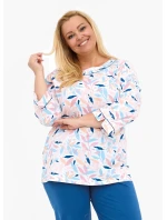 Cornette 732/452 Amelia 2 3/4 3XL-5XL dámske pyžamo