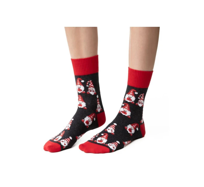 Dámské vánoční ponožky model 21327638 3540 - Steven Dámské vánoční ponožky model 21327638 3540 - Steven