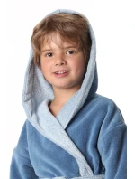 župan Tampa model 20647377 dětský dětské denim světlý - Vestis župan Tampa model 20647377 dětský dětské denim světlý - Vestis