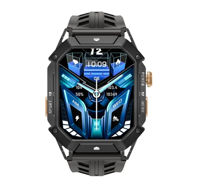 Pánske inteligentné hodinky Rubicon RNCF24-1 BLACK Pánske inteligentné hodinky Rubicon RNCF24-1 BLACK