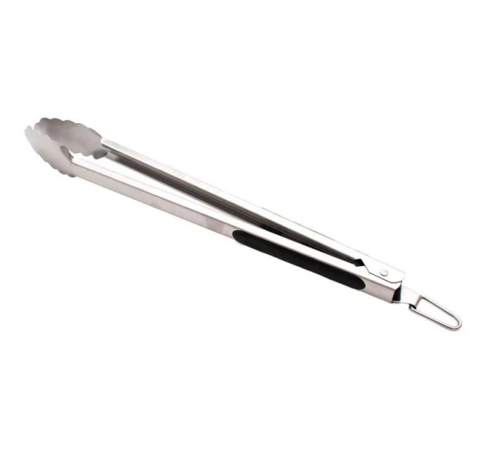 GRILOVACIE KLIEŠTE Z NEHRDZAVEJÚCEJ OCELE S DĹŽKOU 38 CM