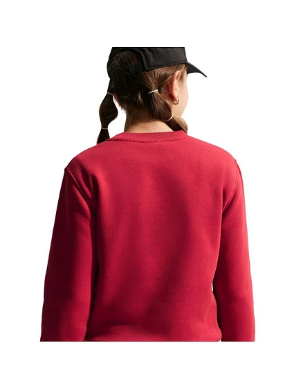 Dětská mikina Sportswear Club Fleece, červená, model 22309988 - NIKE Dětská mikina Sportswear Club Fleece, červená, model 22309988 - NIKE