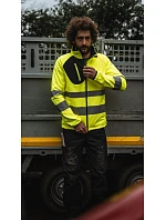 Waistpants Stretch Pánské kontrastní strečové pracovní kalhoty grey model 22462507 - ProJob Waistpants Stretch Pánské kontrastní strečové pracovní kalhoty grey model 22462507 - ProJob