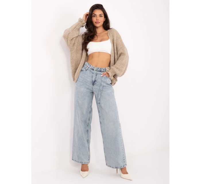 Spodnie model 21378767 jasny niebieski - FPrice