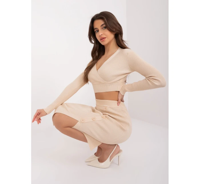 Komplet EM KMPL model 19639066 beżowy - FPrice