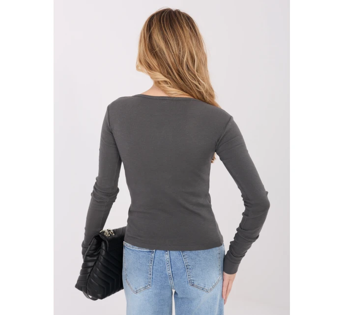 Blúzka WT BZ A1009.63 grafitová Blúzka WT BZ A1009.63 grafitová