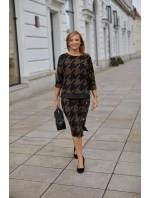 Dámska súprava M377 hnedá a čierna - La Aurora Dámska súprava M377 hnedá a čierna - La Aurora